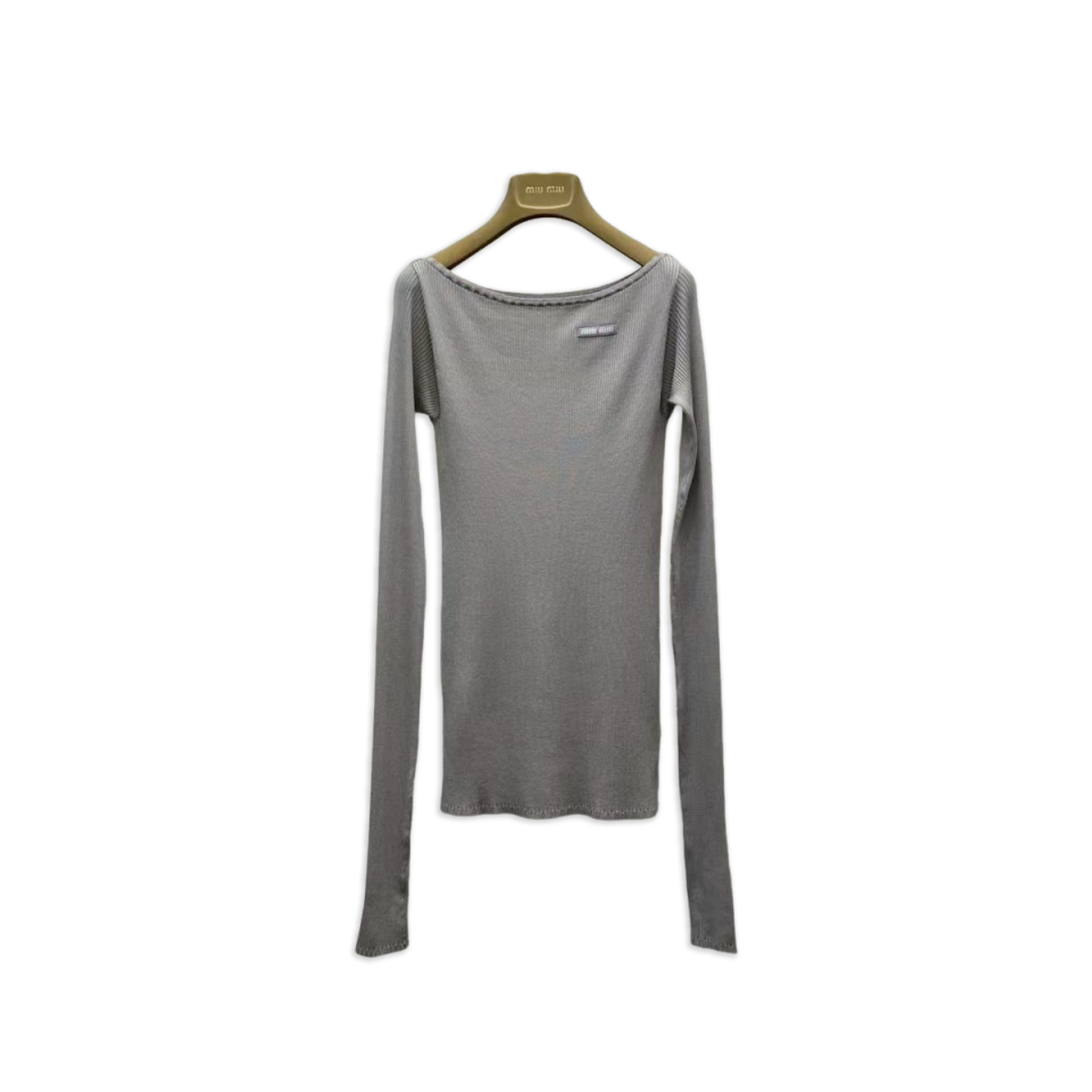 M1v M1v tight-fitting long-sleeved top